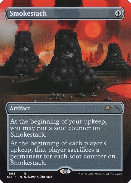 Grande cheminée, carte Magic SLC 1998 — extension Secret Lair Countdown