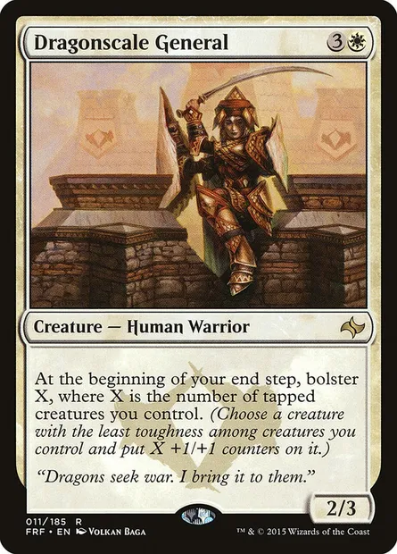 Dragonscale General, Magic card FRF 11 — Fate Reforged set