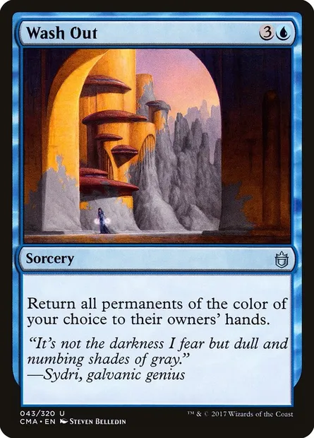 Wash Out, Magic card CMA 43 — Commander Anthology set