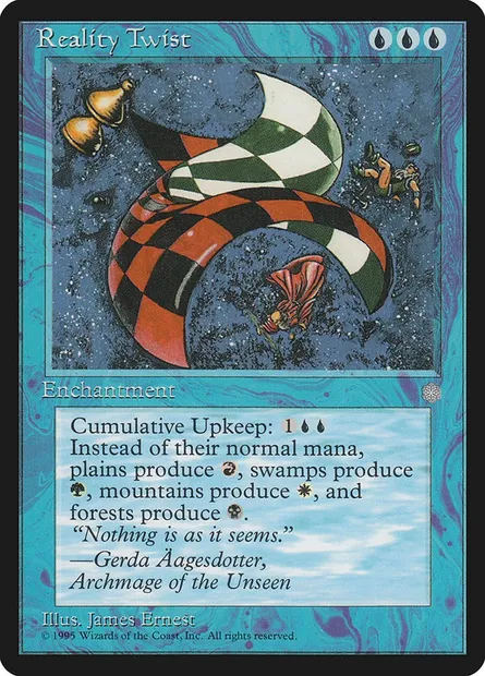 Reality Twist, Magic card ICE 94 — Ice Age set