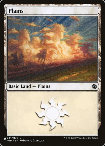 Plains, Magic card PLST JMP-41 — The List set