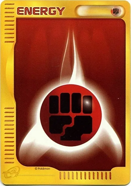 Énergie Combat, carte Pokémon MCMP ct319982 — extension McDonald's Pokémon-e Minimum Pack