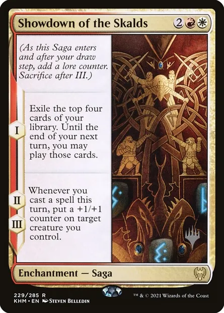 Showdown of the Skalds, Magic card PKHM 229p — Kaldheim Promos set