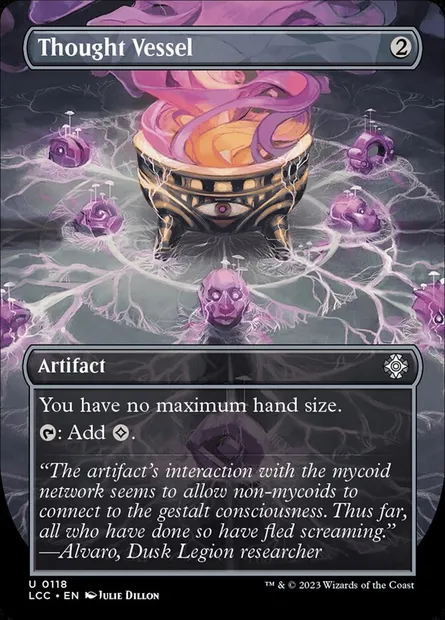 Thought Vessel, Magic card LCC 118 — The Lost Caverns of Ixalan Commander set