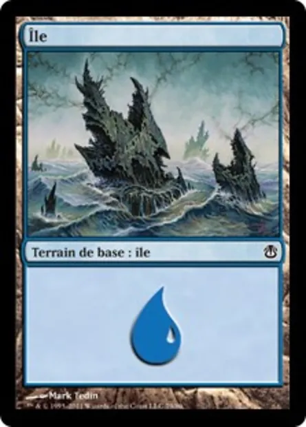Île, carte Magic DDH 79 — extension Duel Decks: Ajani vs. Nicol Bolas