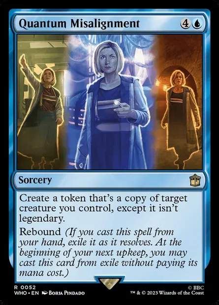 Quantum Misalignment, Magic card WHO 52 — Doctor Who set