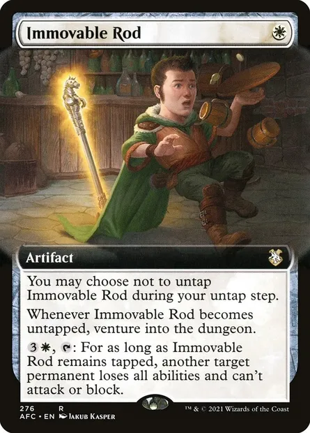 Immovable Rod, Magic card AFC 276 — Forgotten Realms Commander set