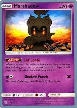 Marshadow, carte Pokémon WCD18 045 — extension World Championship Decks 2018