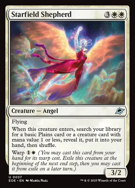 Starfield Shepherd, Magic card EOE 37 — Edge of Eternities set