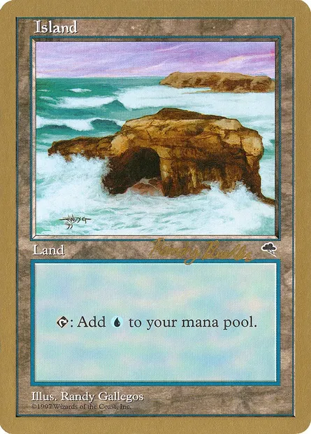 Île, carte Magic WC98 rb336 — extension World Championship Decks 1998