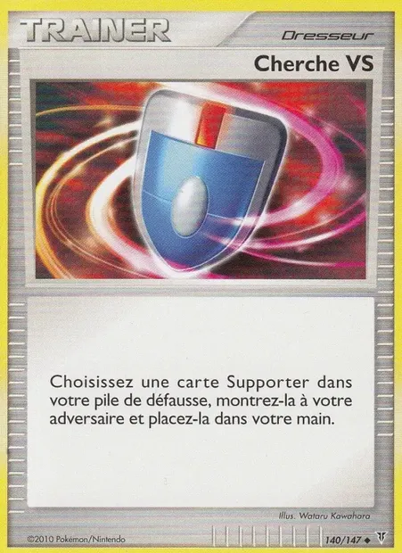 Cherche VS, carte Pokémon SV 140 — extension Vainqueurs Suprêmes