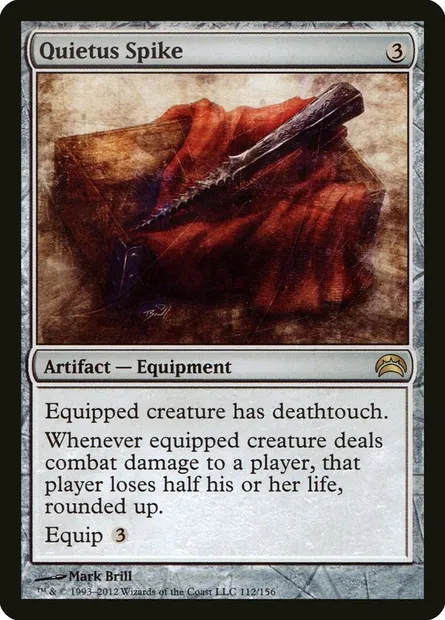 Quietus Spike, Magic card PC2 112 — Planechase 2012 set