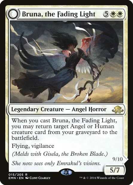 Bruna, the Fading Light, Magic card EMN 15 — Eldritch Moon set