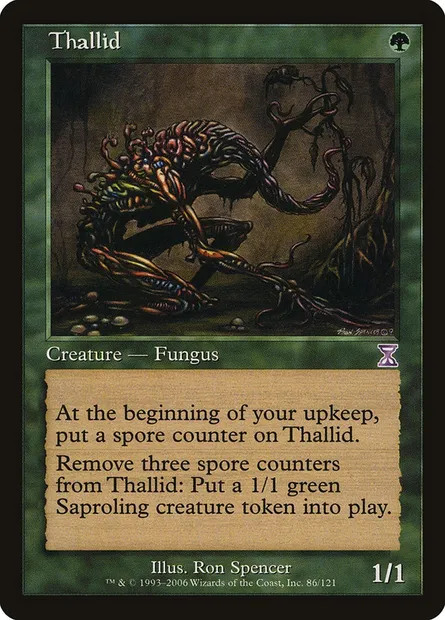 Thallid, Magic card TSB 86 — Time Spiral Timeshifted set