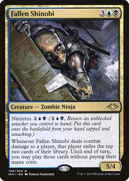 Fallen Shinobi, Magic card MH1 199 — Modern Horizons set