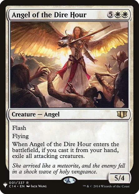 Angel of the Dire Hour, Magic card PLST C14-1 — The List set