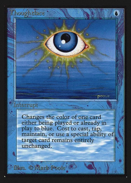 Thoughtlace, Magic card CED 83 — Collectors' Edition set
