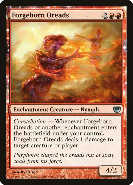 Forgeborn Oreads, Magic card JOU 98 — Journey into Nyx set