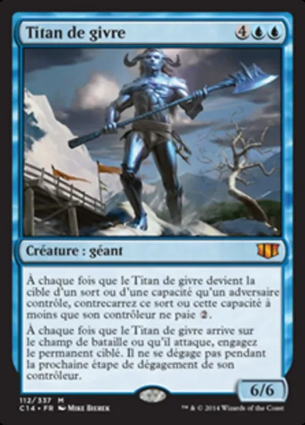 Titan de givre, carte Magic C14 112 — extension Commander 2014