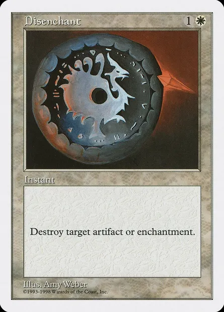 Disenchant, Magic card ATH 5 — Anthologies set