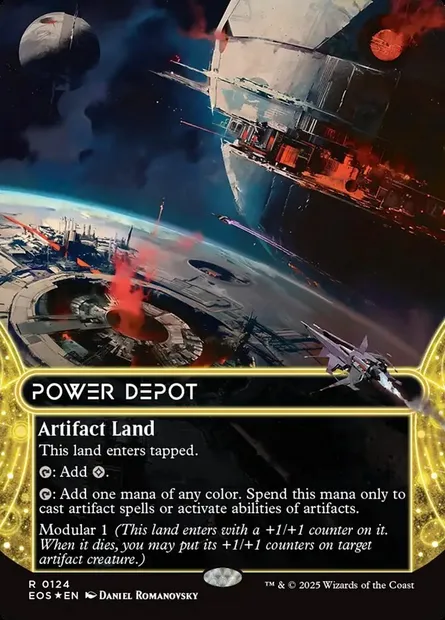 Power Depot, Magic card EOS 124 — Edge of Eternities: Stellar Sights set