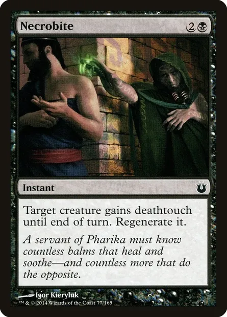 Necrobite, Magic card BNG 77 — Born of the Gods set