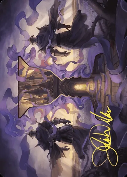 Court of Locthwain // Court of Locthwain, carte Magic AWOE 53 — extension Wilds of Eldraine Art Series