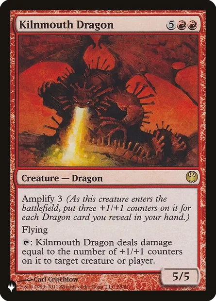 Kilnmouth Dragon, Magic card PLST DDG-59 — The List set
