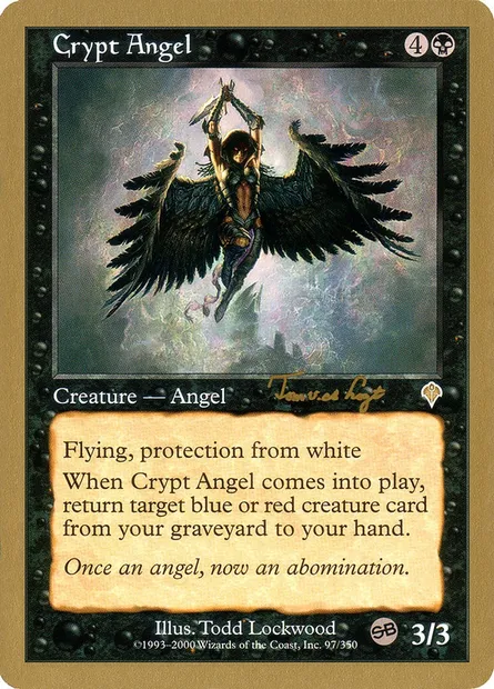 Crypt Angel, Magic card WC01 tvdl97sb — World Championship Decks 2001 set