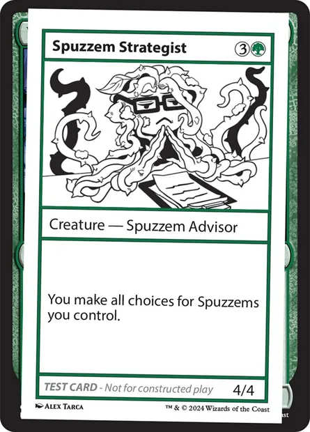Spuzzem Strategist, carte Magic MB2 584 — extension Mystery Booster 2