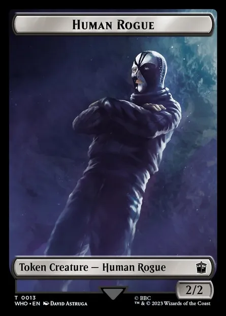 Human Rogue, Magic card TWHO 13 — Doctor Who Tokens set