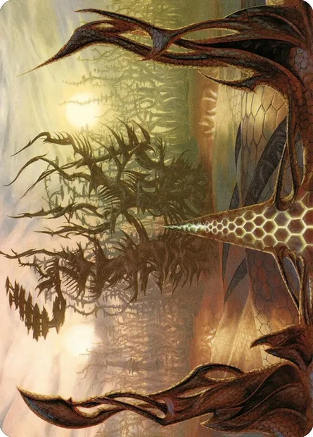 Thornglint Bridge // Thornglint Bridge, Magic card AMH2 81 — Modern Horizons 2 Art Series set
