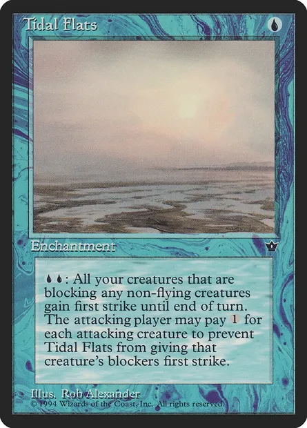 Tidal Flats, carte Magic FEM 27b — extension Fallen Empires