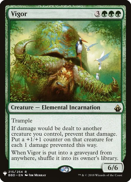Vigor, Magic card PLST BBD-215 — The List set