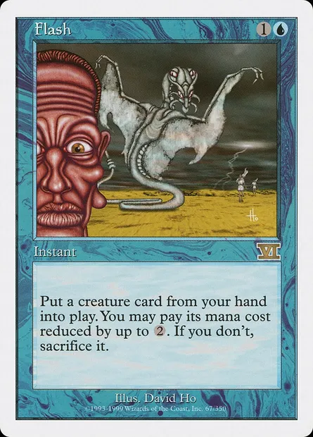 Flash, carte Magic 6ED 67 — extension Classic Sixth Edition