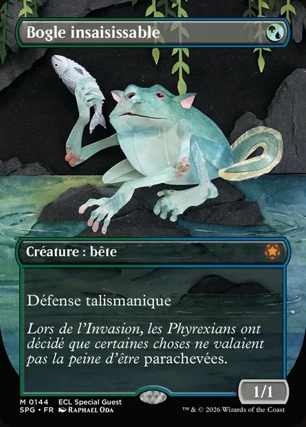 Bogle insaisissable, carte Magic SPG 144 — extension Special Guests