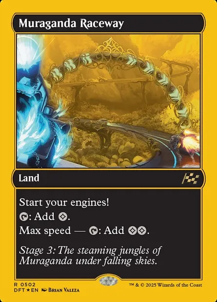 Muraganda Raceway, Magic card DFT 502 — Aetherdrift set