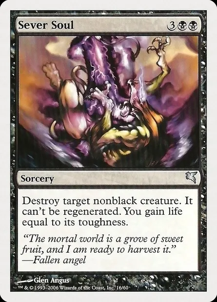 Sever Soul, Magic card PHUK 16 — Hachette UK set
