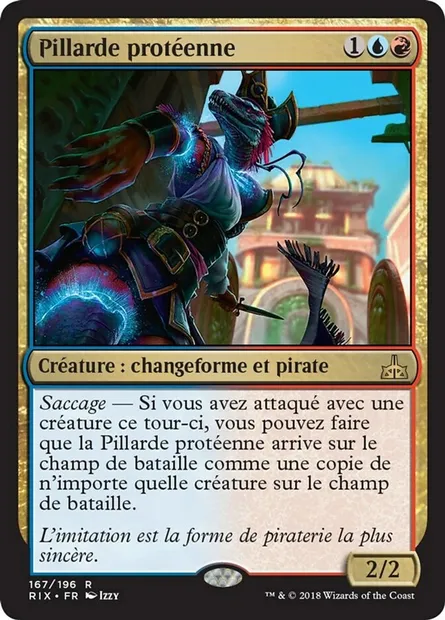 Pillarde protéenne, carte Magic RIX 167 — extension Les combattants d'Ixalan