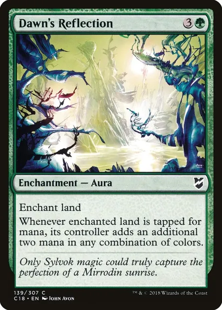 Dawn's Reflection, Magic card C18 139 — Commander 2018 set