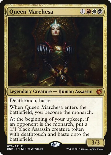 Queen Marchesa, Magic card CN2 78 — Conspiracy: Take the Crown set