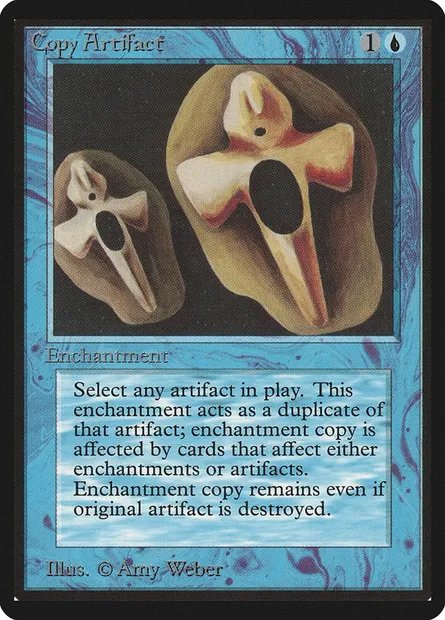 Copie d'artefact, carte Magic LEB 54 — extension Limited Edition Beta