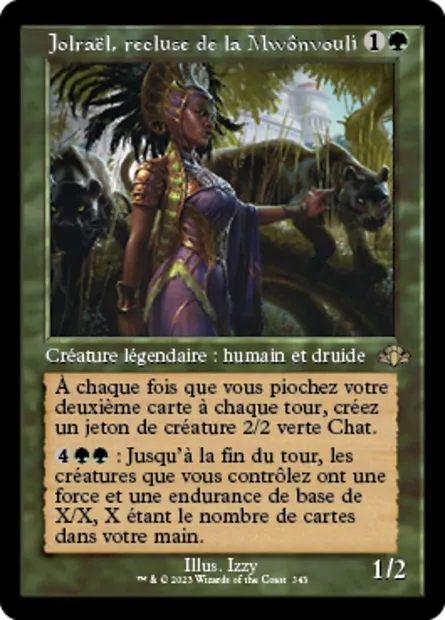 Jolraël, recluse de la Mwônvouli, carte Magic DMR 343 — extension Dominaria Remastered