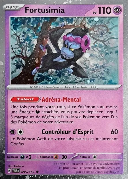 Fortusimia, carte Pokémon TDX 095-4 — extension Theme Deck & Blisters Exclusives