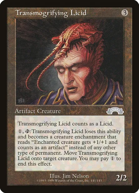 Transmogrifying Licid, Magic card EXO 141 — Exodus set