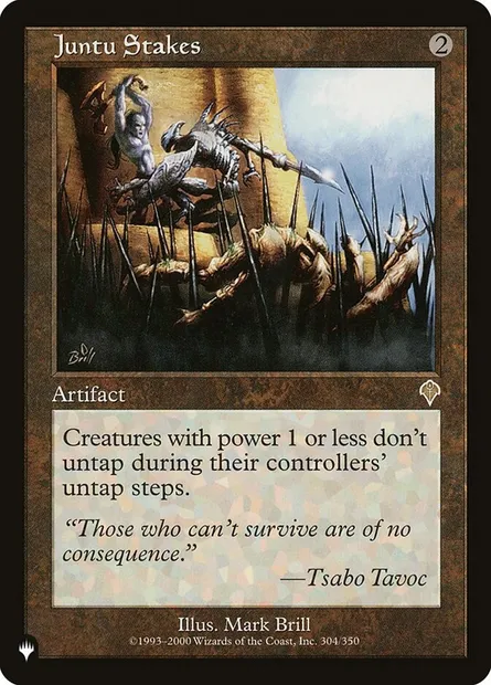Piques de Juntu, carte Magic PLST INV-304 — extension The List