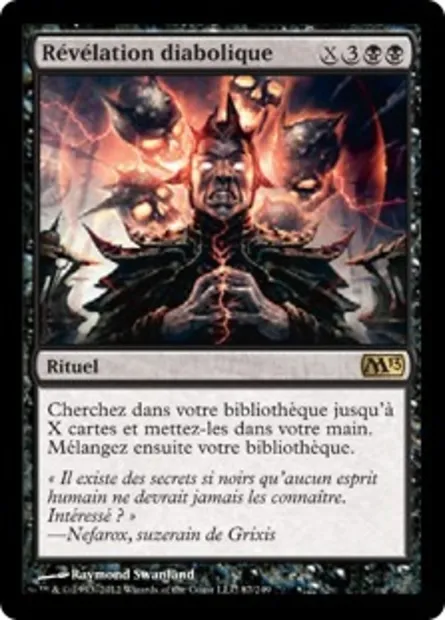 Révélation diabolique, carte Magic M13 87 — extension Magic 2013