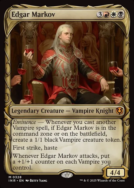 Edgar Markov, Magic card INR 328 — Innistrad Remastered set