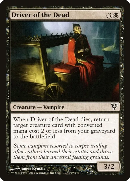 Driver of the Dead, Magic card AVR 99 — Avacyn Restored set