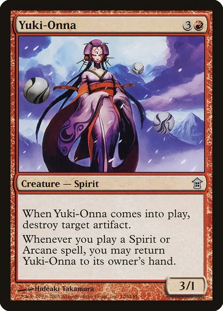 Yuki-Onna, Magic card SOK 120 — Saviors of Kamigawa set